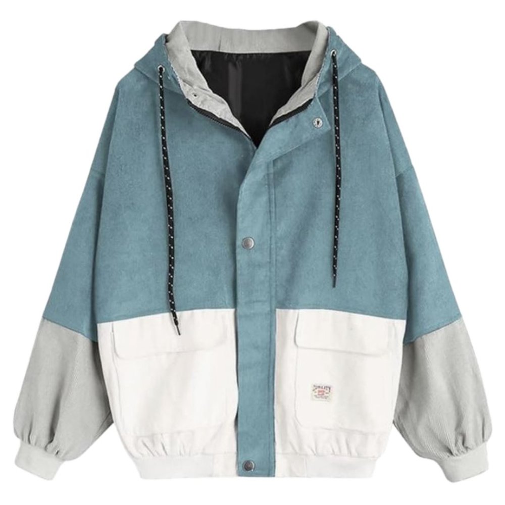 ZAFUL Women's Corduroy Hooded Jacket, Size XL, NWT